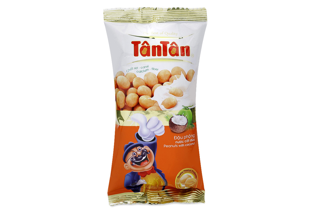 Đậu phộng Tân Tân nước cốt Dừa bịch 45g