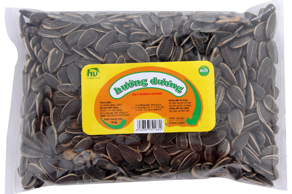 Hạt hướng dương Hương Việt gói 160g