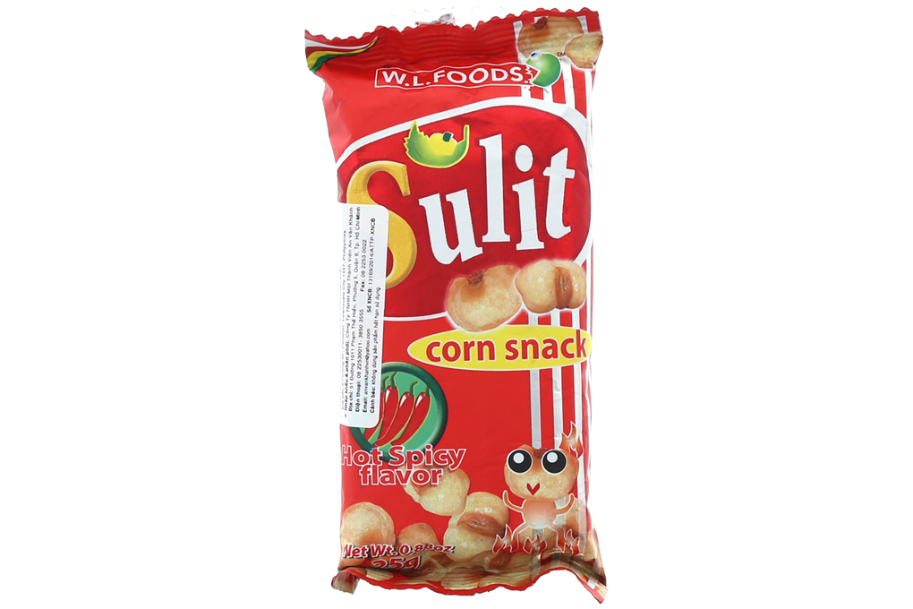 Bắp rang vị cay Sulit gói 25g