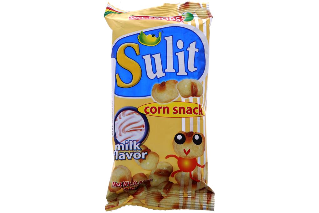 Bắp rang vị sữa Sulit gói 25g