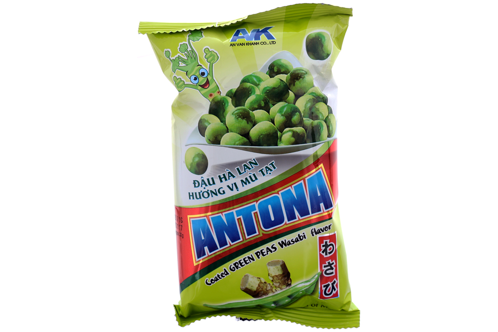 Đậu Hà Lan Antona vị mù tạt gói 30g
