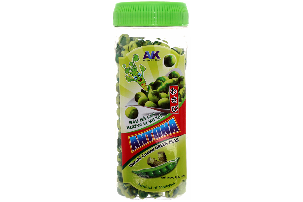 Đậu Hà Lan Antona vị mù tạt gói 180g