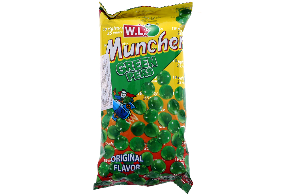 Đậu Hà Lan vị tự nhiên Muncher gói 70g