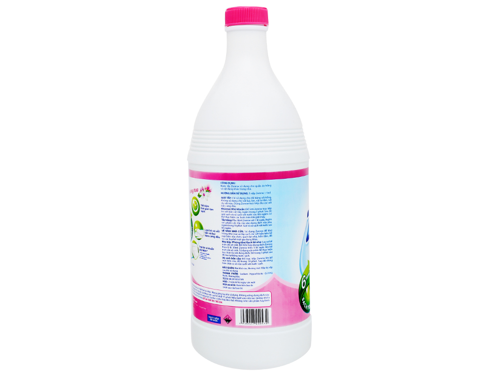 Nước tẩy Zonrox hương hoa chai 1 lít 3