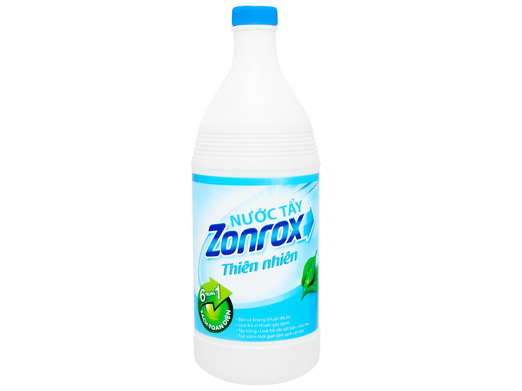 Nước tẩy Zonrox thiên nhiên chai 1 lít 1