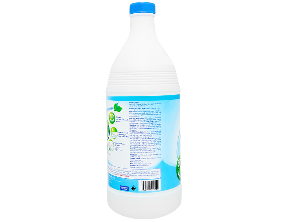 Nước tẩy Zonrox thiên nhiên chai 1 lít 3