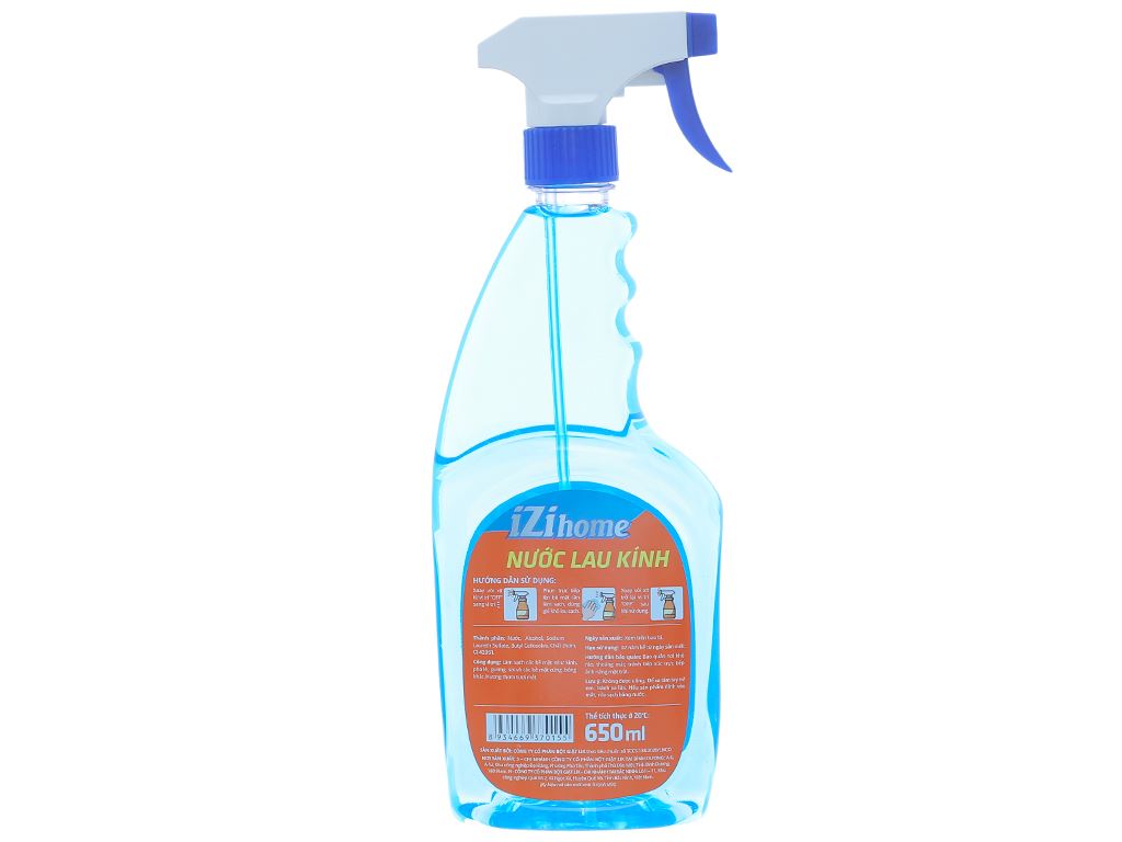 Nước lau kính IZI HOME chai 650ml 3