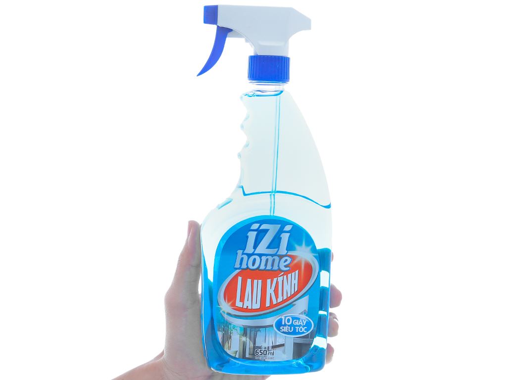 Nước lau kính IZI HOME chai 650ml 5