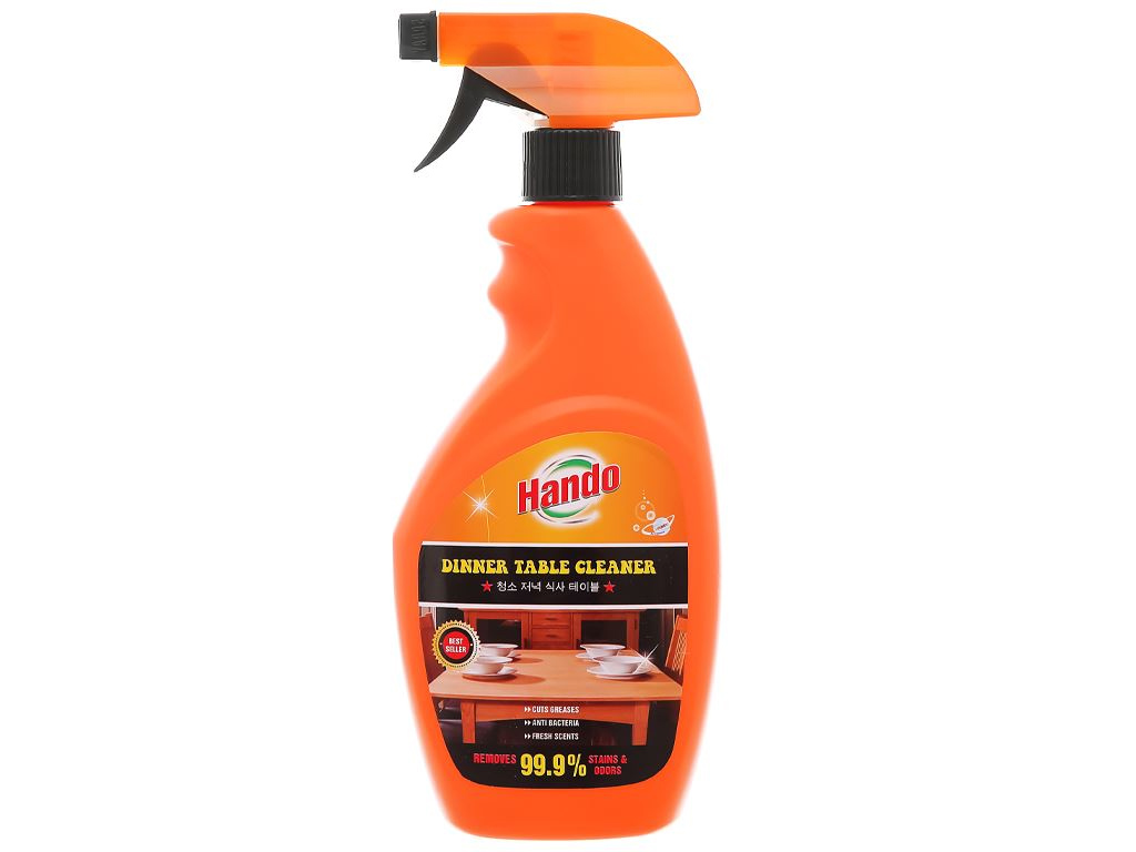 Nước lau bàn ăn khử mùi Hando chai 500ml 1