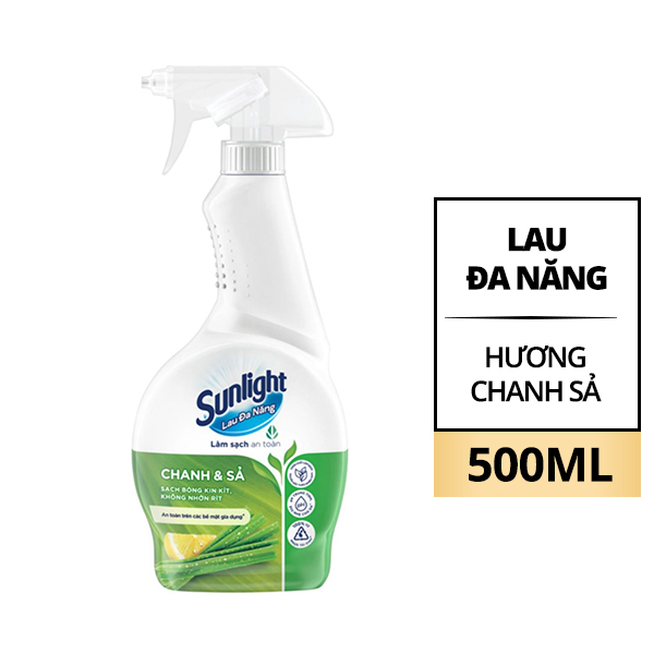Nước lau đa năng Sunlight chanh sả 500ml