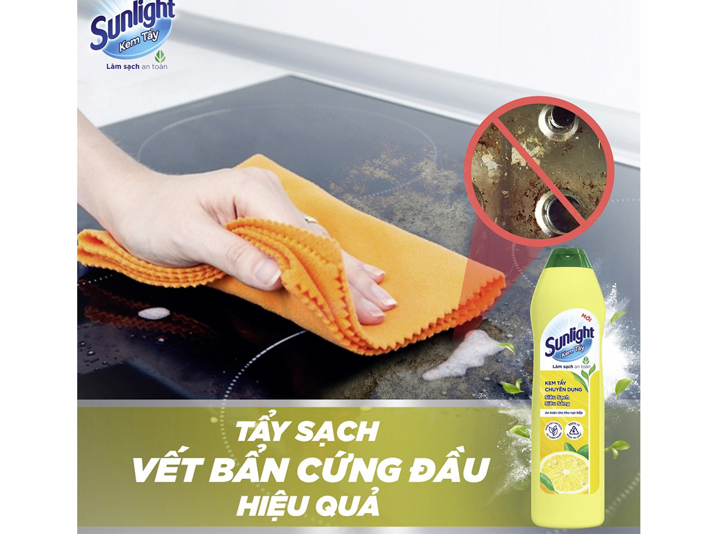Kem tẩy đa năng Sunlight chai 690g 1