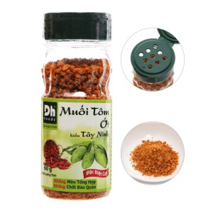 Muối tôm ớt kiểu Tây Ninh Dh Foods hũ 60g