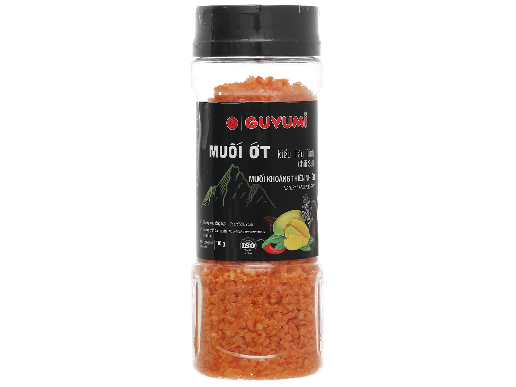 Muối ớt kiểu Tây Ninh Guyumi hũ 110g 1
