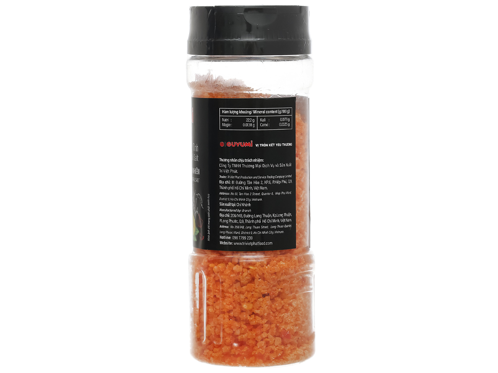 Muối ớt kiểu Tây Ninh Guyumi hũ 110g 3
