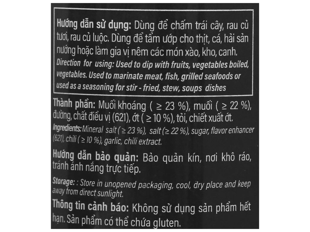 Muối ớt kiểu Tây Ninh Guyumi hũ 110g 5