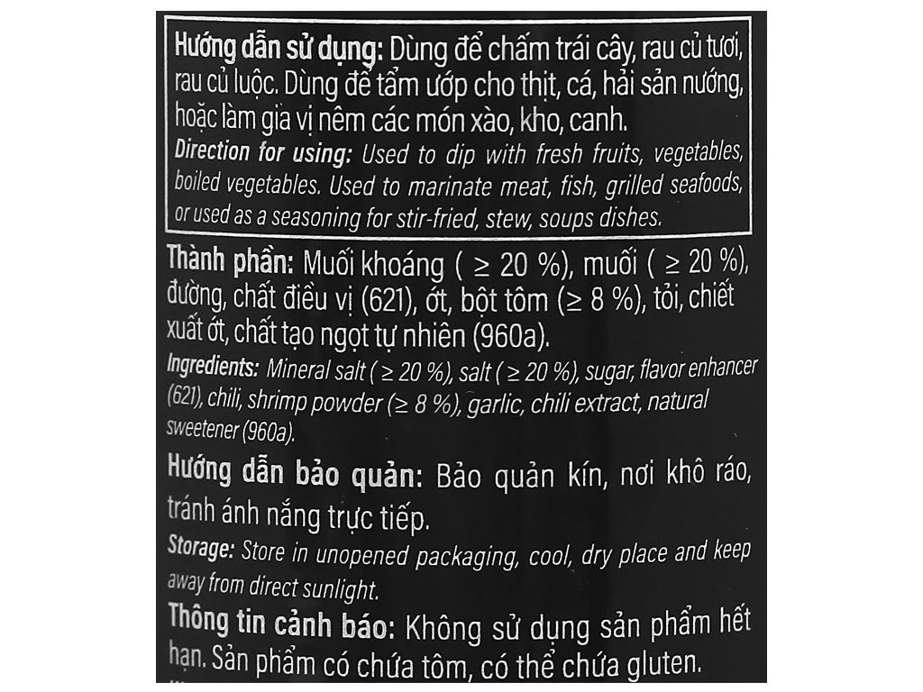 Muối tôm kiểu Tây Ninh Guyumi hũ 110g 5