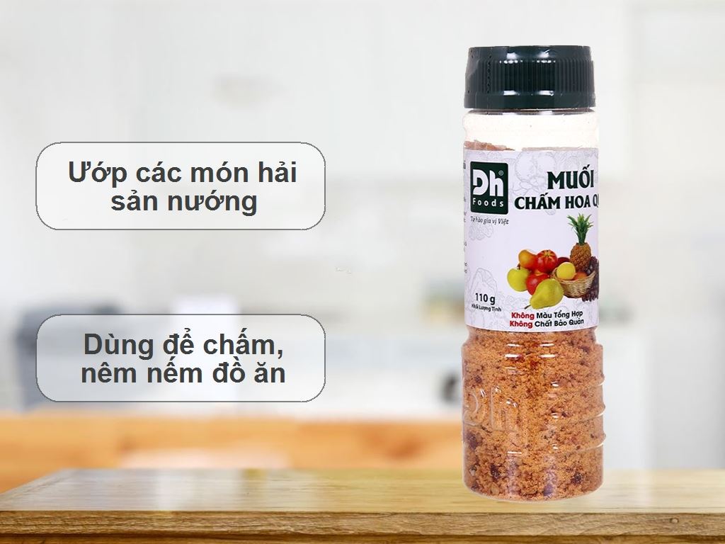 Muối chấm hoa quả Dh Foods 110g giá tốt tại Bách hoá XANH