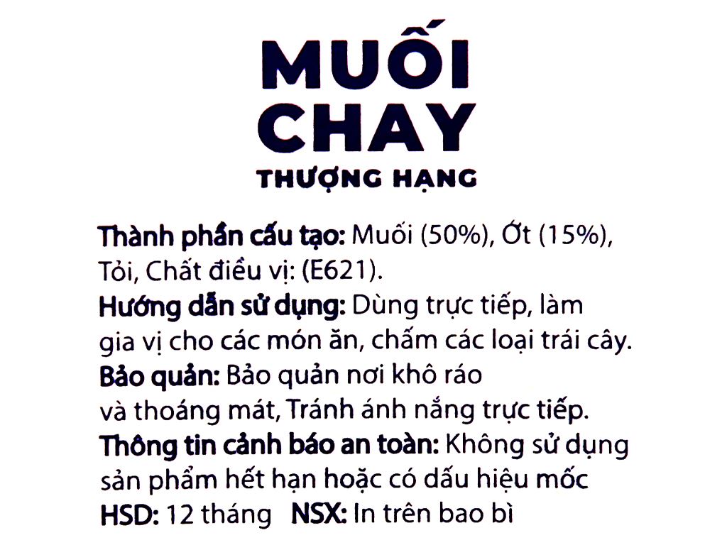 Muối chay thượng hạng Mỹ Liên Food hũ 250g 4