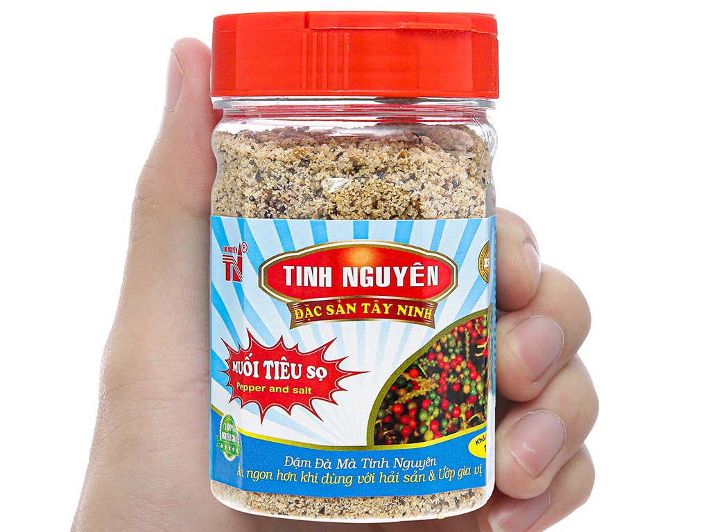 Muối tiêu sọ Tây Ninh Tinh Nguyên hũ 100g 7