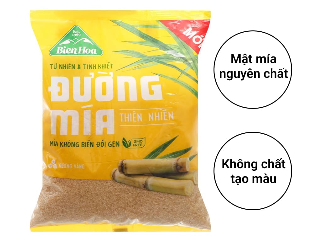 Đường mía thiên nhiên Biên Hòa 1kg giá tốt tại Bách hoá XANH