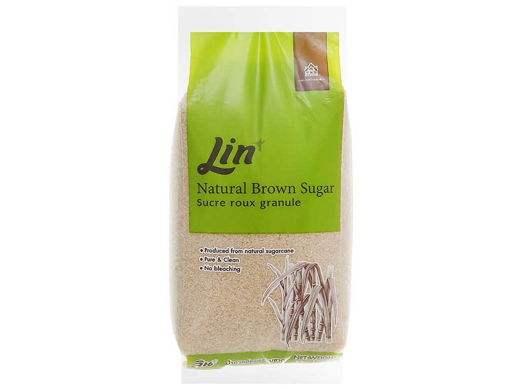 Đường vàng tự nhiên LIN gói 1kg 1