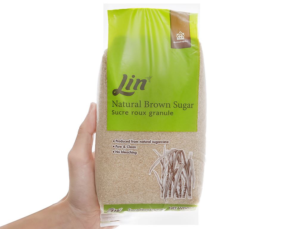 Đường vàng tự nhiên LIN gói 1kg 6