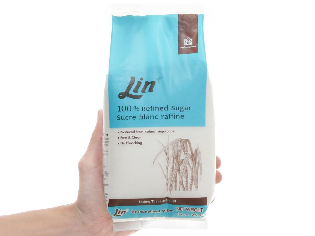Đường tinh luyện LIN gói 1kg 6