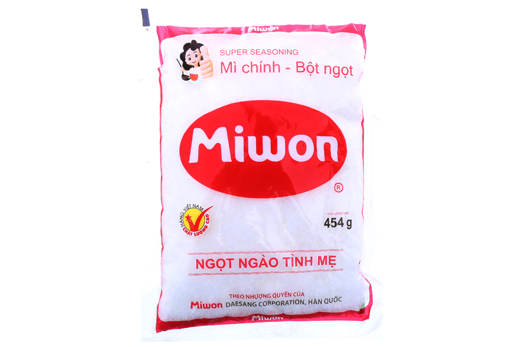 Bột ngọt Miwon gói 454g