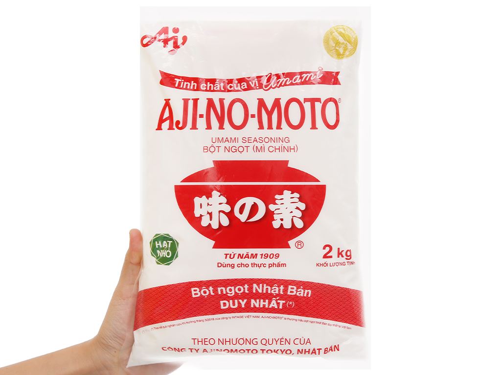 Bột ngọt hạt nhỏ Ajinomoto gói 2kg 5