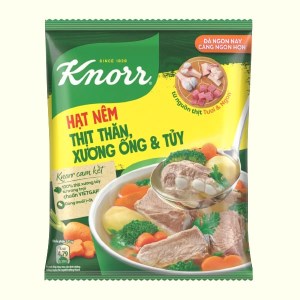 Hạt nêm thịt thăn, xương ống, tủy Knorr gói 1,2kg