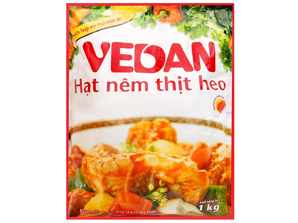 Hạt nêm thịt heo Vedan gói lớn 1kg giá tốt tại Bách hoá XANH