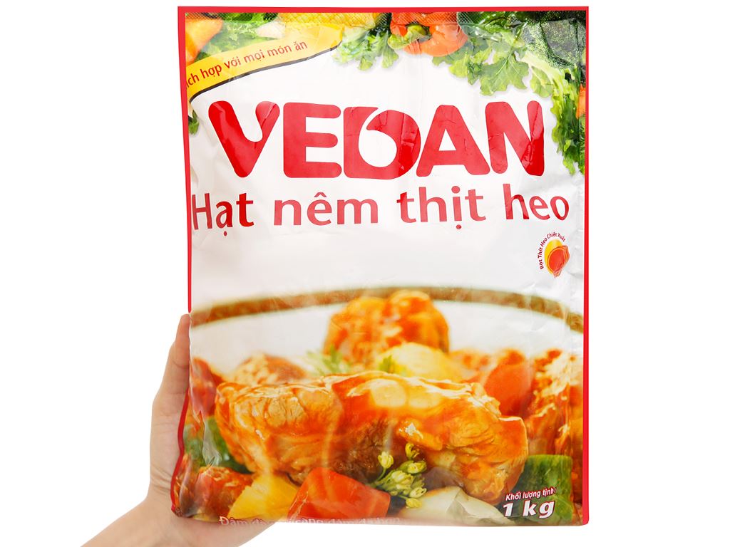 Hạt nêm thịt heo Vedan gói 1kg 4