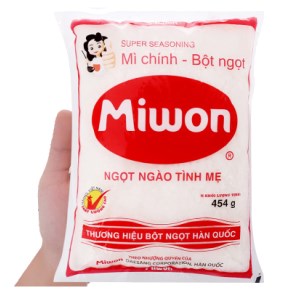 Bột ngọt hạt nhỏ Miwon gói 454g