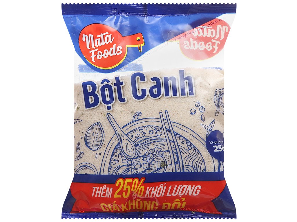 Bột canh Natafoods gói 250g 1
