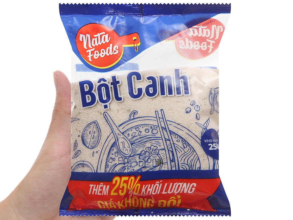Bột canh Natafoods gói 250g 5