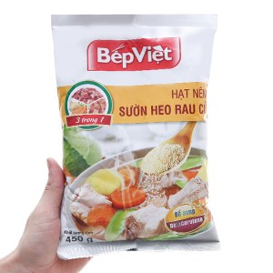 Hạt nêm sườn heo rau củ Bếp Việt gói 450g