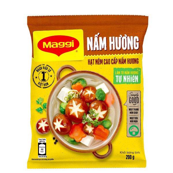 Hạt nêm Maggi nấm hương gói 200g - AVAKids.com