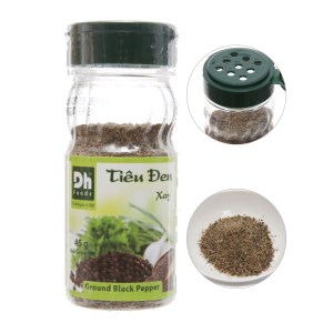 Tiêu đen xay Dh Foods hũ 45g