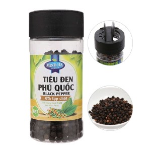 Tiêu đen hạt Phú Quốc Minh Hà hũ 50g