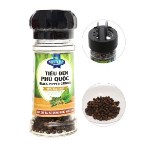Tiêu đen hạt Phú Quốc Minh Hà hũ 40g