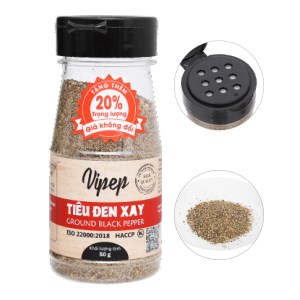 Tiêu đen xay Vipep hũ 50g