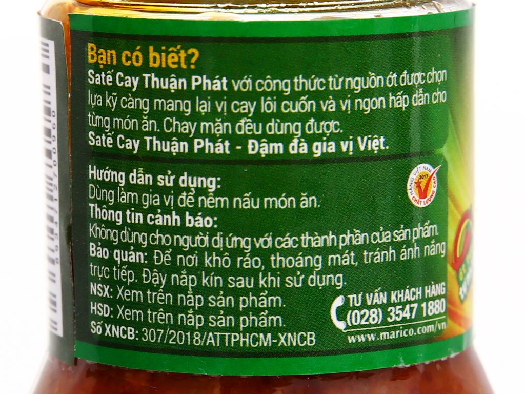 Sa tế cay ngon Thuận Phát hũ 85g 8