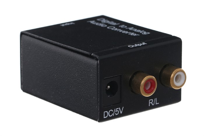 Adapter chuyển Optical - RCA Audio eValu LDTA-01 Màu Đen