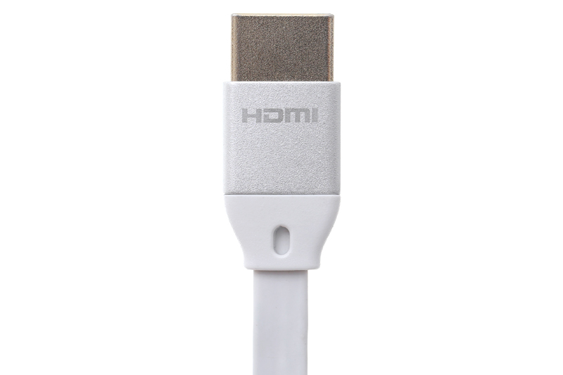 Cáp HDMI 2.0 Dẹt Vỏ Nhôm 2.0m Xmobile DS137-2TB Trắng Bạc