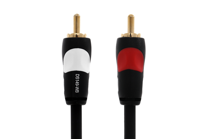 Cáp Audio 2RCA 2m Xmobile DS149-WB Đen