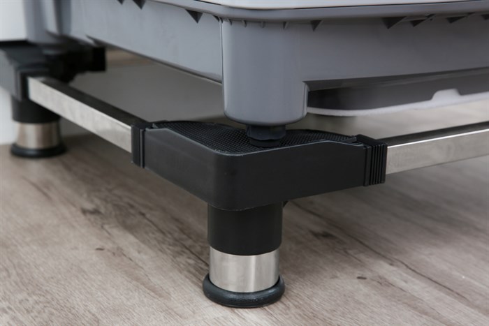 Chân đế máy giặt, tủ lạnh 300kg 48x60cm CD4860 Đen Màu Đen