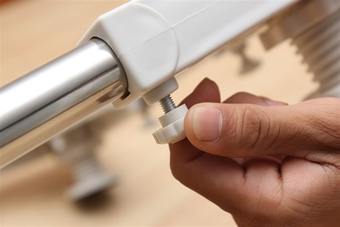 Chân đế máy giặt, tủ lạnh 60x60cm JHWB 002 Trắng Màu Trắng