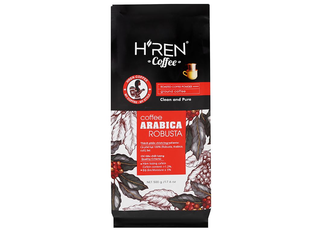 Cà phê H"ren Arabica Robusta 500g 1