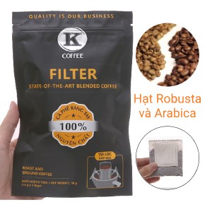 Cà phê phin giấy K Coffee Filter 50g