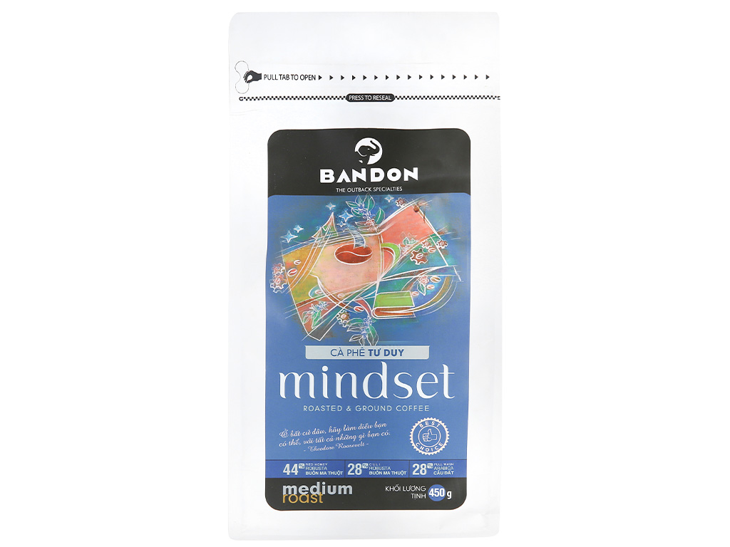Cà phê phin Bandon Mindset 450g 3